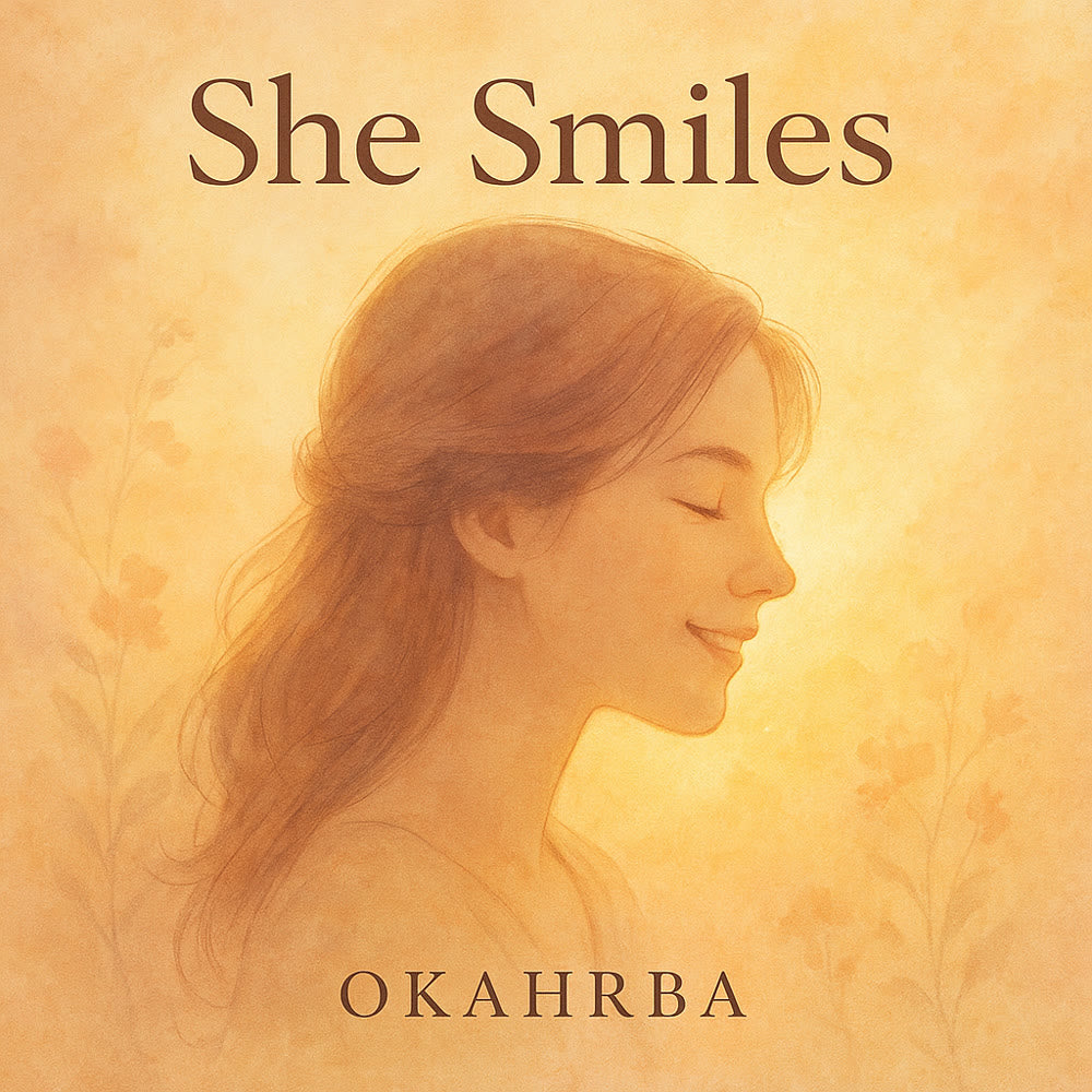 She Smiles by Okahrba, single artwork